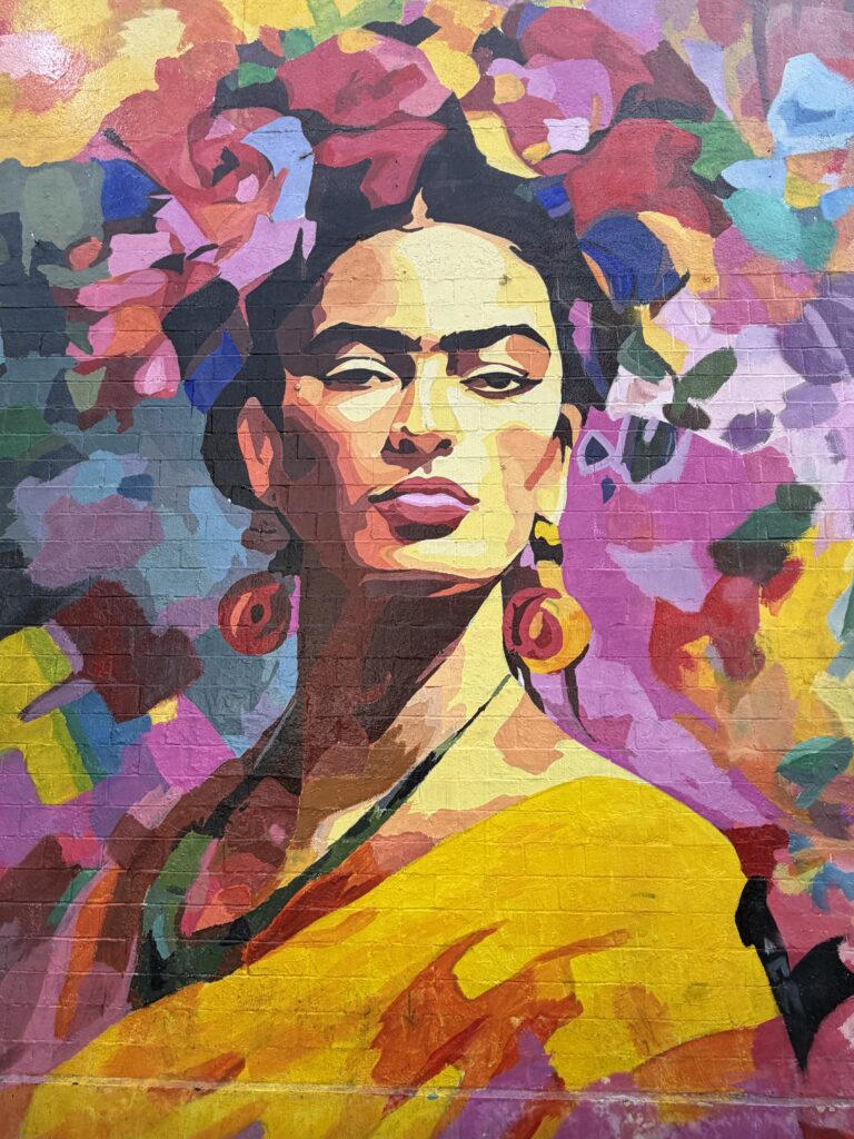 Frida Kali ist eine der Ikonen der Stadt.